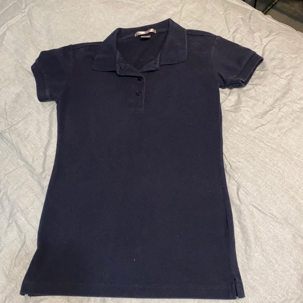 Blue short sleeve shirt